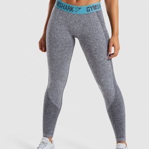 NWT Gym Shark Flex Marl Leggings - Size Small